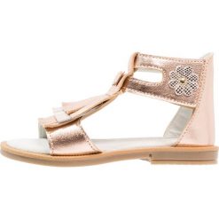 Friboo Sandały rose gold. Czerwone sandały dziewczęce Friboo, z materiału. Za 169.00 zł.