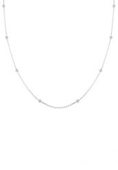 Elli Damski soliter z kryształami w srebrze próby 925 Sterling Silver Naszyjniki 1 ct. Szare naszyjniki damskie Elli, srebrne. Za 418.99 zł.