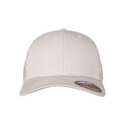 Czapka Flexfit Trucker. Szare czapki z daszkiem damskie FLEXFIT, bez wzorów. Za 129.50 zł.