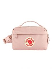 Saszetka Fjallraven Kanken Hip Pack - chalk rose. Czerwone nerki i saszetki damskie Fjällräven, bez wzorów, z syntetyku. Za 233.19 zł.