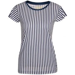 Elegancka Koszulka Damska Nax Huda XL - Miękka Bawełna i Idealne Dopasowanie. Niebieskie bluzki damskie Naak, xl, bez wzorów, z bawełny, eleganckie, bez kołnierzyka, bez ramiączek. Za 62.15 zł.