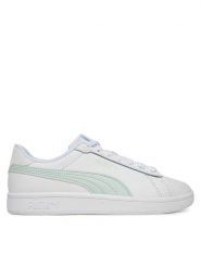 Puma Sneakersy Puma Smash 3.0 L 390987 26 Biały. Białe obuwie sportowe damskie Puma, ze skóry, bez zapięcia. Za 199.99 zł.