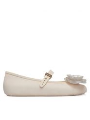 Melissa Baleriny Melissa Soft Ballerina Petals Ad 37820 Beżowy. Brązowe balerinki damskie Melissa, bez wzorów, z tworzywa sztucznego. Za 398.99 zł.