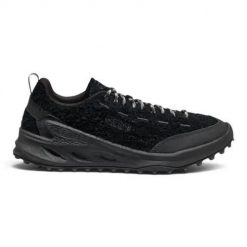 Buty trekkingowe damskie Keen Jasper Zionic. Czarne obuwie trekkingowe damskie Keen, z materiału, bez zapięcia. Za 819.15 zł.