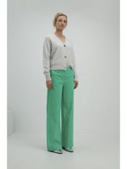 Josephine & Co Spodnie w kolorze zielonym rozmiar: 38. Zielone spodnie materiałowe damskie Josephine & Co, bez wzorów, z materiału. Za 232.78 zł.