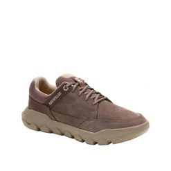 Buty trekkingowe Caterpillar Hex Lite Cruise Marron. Brązowe obuwie trekkingowe damskie Caterpillar, z gumy, bez zapięcia. Za 391.70 zł.