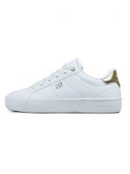 GAP Sneakersy "Tyler" w kolorze białym rozmiar: 36. Białe obuwie sportowe damskie GAP, bez zapięcia. Za 122.67 zł.