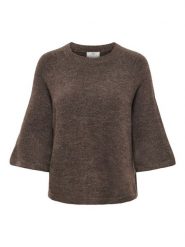 JDY Sweter w kolorze brązowym rozmiar: XS. Brązowe swetry klasyczne damskie JDY, xs, bez kołnierzyka. Za 109.95 zł.