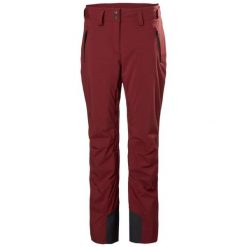 Spodnie narciarskie dla kobiet Helly Hansen Legendary. Czerwone spodnie sportowe damskie Helly Hansen, bez wzorów, narciarskie. Za 864.30 zł.
