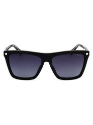 Polaroid Damskie okulary przeciwsłoneczne w kolorze czarno-granatowym rozmiar: 56. Czarne okulary przeciwsłoneczne damskie Polaroid. Za 169.95 zł.