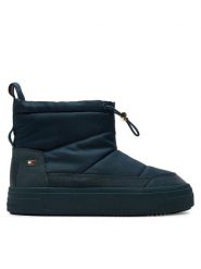 Tommy Hilfiger Śniegowce Flag Nylon Mini Snowboot FW0FW08334 Granatowy. Niebieskie śniegowce damskie Tommy Hilfiger, z materiału. Za 699.99 zł.