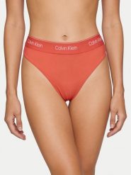 Calvin Klein Swimwear Dół od bikini LV00Q61132 Różowy. Czerwone bikini Calvin Klein Swimwear, bez wzorów, z syntetyku. Za 209.99 zł.