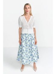 Rich & Royal Kardigan w kolorze białym rozmiar: L. Białe kardigany damskie Rich & Royal, l, bez wzorów. Za 267.29 zł.