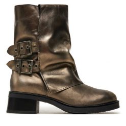 Botki Steve Madden. Żółte botki damskie Steve Madden, bez obcasa, na płaskiej podeszwie, bez zapięcia. Za 749.99 zł.