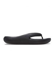 Crocs Japonki "Mellow" w kolorze czarnym rozmiar: 46/47. Czarne klapki damskie Crocs, bez wzorów, z otwartym noskiem, bez obcasa, bez zapięcia. Za 105.38 zł.