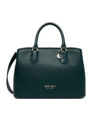 Nine West Torebka C-JL973 Zielony. Zielone torebki klasyczne damskie Nine West, z materiału, bez dodatków. Za 249.99 zł.