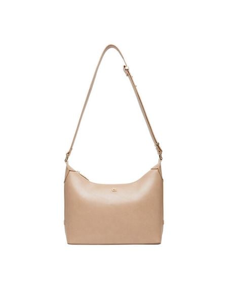 Gino Rossi Torebka C-RAYA-LX10 Beżowy. Brązowe torebki klasyczne damskie Gino Rossi, z materiału, bez dodatków. Za 229.99 zł.