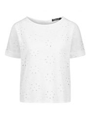 Sublevel Bluzka w kolorze białym rozmiar: L/XL. Białe bluzki damskie Sublevel, l, bez wzorów, z bawełny, bez kołnierzyka, bez ramiączek. Za 114.17 zł.