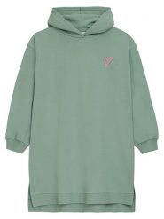 Danamade Sukienka "Dzora" w kolorze zielonym rozmiar: XL. Zielone sukienki damskie Danamade, bez wzorów, z bawełny, bez ramiączek. Za 88.64 zł.