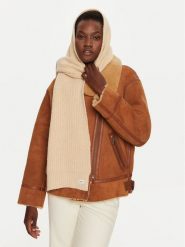 Pepe Jeans Szalik PL060197 Écru. Szaliki damskie Pepe Jeans, bez wzorów, z jeansu. Za 179.99 zł.