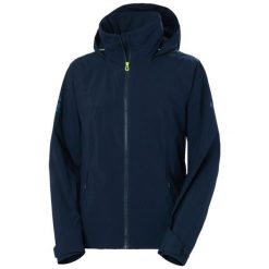 Kurtka żeglarska damska z kapturem Helly Hansen HP Racing Lifaloft. Niebieskie kurtki damskie Helly Hansen, bez wzorów, z kapturem. Za 857.00 zł.