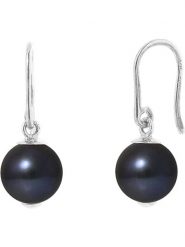Mitzuko Srebrne kolczyki z perłami rozmiar: onesize. Czarne kolczyki damskie Mitzuko, z perłą, srebrne, z zapięciem typu bigiel. Za 217.99 zł.