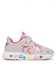 Primigi Sneakersy 2456000 Szary. Szare trampki dziewczęce Primigi, bez wzorów, z materiału, bez zapięcia. Za 199.99 zł.