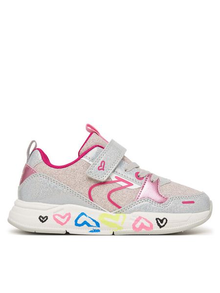 Primigi Sneakersy 2456000 Szary. Szare buty sportowe dziewczęce Primigi, z materiału, bez zapięcia. Za 199.99 zł.