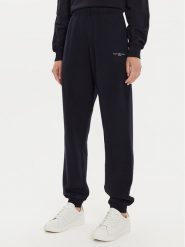 Tommy Hilfiger Spodnie dresowe WW0WW42883 Granatowy Regular Fit. Niebieskie spodnie dresowe damskie Tommy Hilfiger, xxs, bez wzorów, z bawełny. Za 419.99 zł.