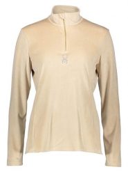 SPYDER Bluza polarowa "Shimmer" w kolorze beżowym rozmiar: L. Brązowe bluzy damskie Spyder, l, bez wzorów, z polaru, bez kaptura. Za 217.99 zł.