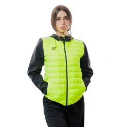 Damska kurtka z kapturem Givova Superior. Zielone kurtki damskie Givova, m, bez wzorów, z materiału, z kapturem. Za 271.50 zł.