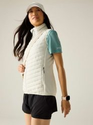 Regatta Kamizelka hybrydowa "Anderson" w kolorze kremowym rozmiar: 46. Brązowe kamizelki damskie Regatta, bez wzorów, bez kaptura. Za 118.84 zł.