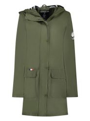 Geographical Norway Parka "Curieuse" w kolorze khaki rozmiar: XL. Brązowe parki damskie Geographical Norway, xl, bez kaptura. Za 204.48 zł.