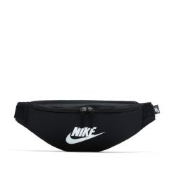 Saszetka biodrowa/nerka unisex Nike Heritage. Czarne nerki i saszetki damskie Nike, bez wzorów, z poliesteru. Za 109.99 zł.