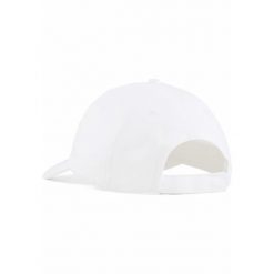 Czapka z daszkiem z logo No. 1 ESS PUMA White. Białe czapki z daszkiem damskie Puma, bez wzorów. Za 69.99 zł.