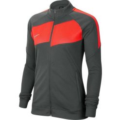Bluza sportowa damska Nike Dry Academy Pro. Szare bluzy damskie Nike, xl, bez wzorów, bez kaptura. Za 160.49 zł.