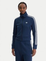 Adidas Bluza Firebird adicolor JY2614 Granatowy Regular Fit. Niebieskie bluzy damskie Adidas, xs, bez wzorów, z syntetyku, bez kaptura. Za 398.99 zł.