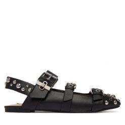 Baleriny Liu Jo. Czarne balerinki damskie Liu Jo, bez wzorów. Za 729.99 zł.