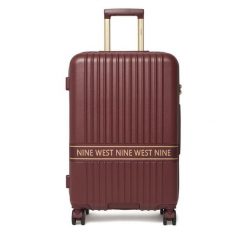 Walizka średnia Nine West. Czerwone walizki Nine West, bez wzorów, średnie. Za 359.99 zł.
