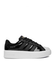 Adidas Sneakersy C-STREETTALK BOLD J KI3940 Czarny. Czarne buty sportowe dziewczęce Adidas, ze skóry, bez zapięcia. Za 239.99 zł.