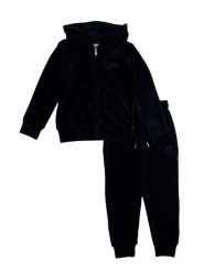 Bluza z kaptur na co dzień na siłownię. Czarne bluzy damskie LEONE 1947 APPAREL, bez wzorów, z dresówki, bez kaptura. Za 168.36 zł.