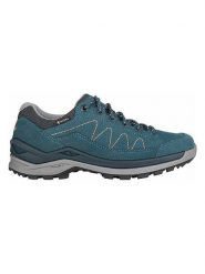 LOWA Skórzane buty trekkingowe "Toro Pro GTX" w kolorze morskim rozmiar: 39. Niebieskie obuwie trekkingowe damskie Lowa, z gore-texu, bez zapięcia. Za 407.90 zł.