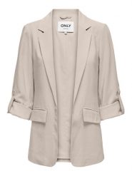 ONLY Marynarka Aris 15310839 Szary Loose Fit. Szare marynarki i żakiety damskie Only, bez wzorów, z wiskozy. Za 129.99 zł.