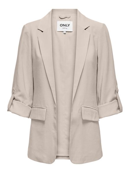 ONLY Marynarka Aris 15310839 Szary Loose Fit. Szare marynarki i żakiety damskie Only, bez wzorów, z wiskozy. Za 119.99 zł.