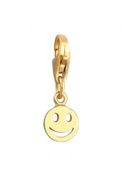 Nenalina Damski Charm z smiling face Basic w srebrze próby 925 Sterling Silver Naszyjniki 1 ct. Szare naszyjniki damskie Nenalina, srebrne. Za 193.99 zł.