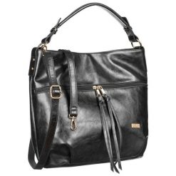 Shopperka c. szara Peterson [DH] PTN CP204428 DARK GR. Szare torebki klasyczne damskie Peterson, ze skóry ekologicznej, bez dodatków. Za 131.99 zł.