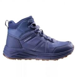 Buty trekkingowe damskie Hi-Tec Granise Mid. Niebieskie obuwie trekkingowe damskie Hi-tec, z materiału, za kostkę, bez zapięcia. Za 370.15 zł.