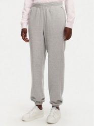 Tommy Hilfiger Spodnie dresowe UW0UW05773 Szary Regular Fit. Szare spodnie dresowe damskie Tommy Hilfiger, m, bez wzorów, z bawełny. Za 219.99 zł.
