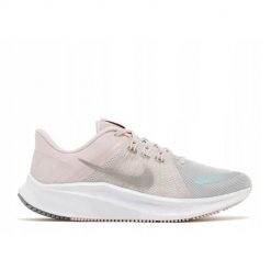 Buty do biegania damskie Nike Quest 4 Premium. Białe obuwie sportowe damskie Nike, z gumy, bez zapięcia, do biegania. Za 357.00 zł.