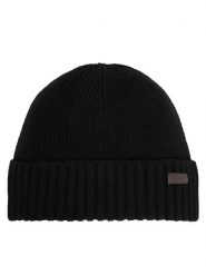Barbour Czapka MHA0449BK11 Czarny. Czarne czapki damskie Barbour, na zimę, bez wzorów. Za 244.99 zł.